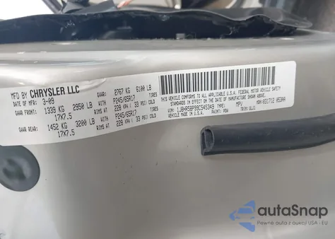 2009 Jeep Grand Cherokee Limited from USA, damaged, VIN 1J8HR58P99C545349